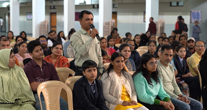 Chairman Sir with Parents